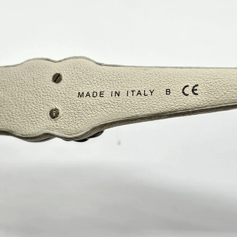 CHANEL CREAM AND BLACK SUNGLASSES CRYSTAL 5456QA C501S5 - Picture 7 of 12